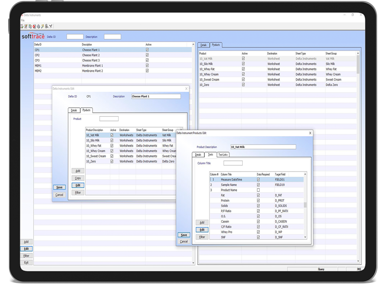 Dairy software process manufacturing